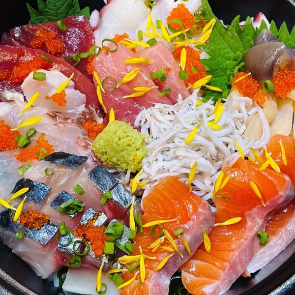 本日の海鮮丼